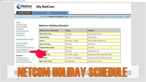 netcom student portal.